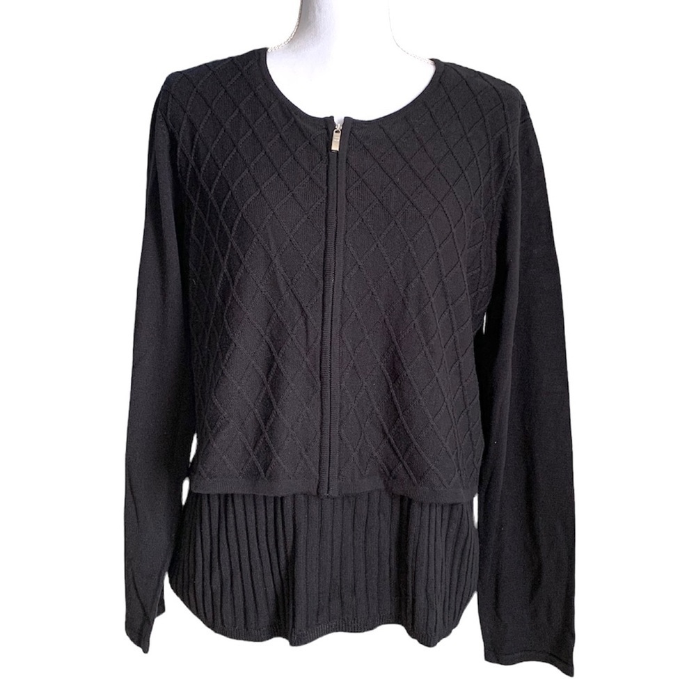 Requirements Women’s Black Sweater Size XL